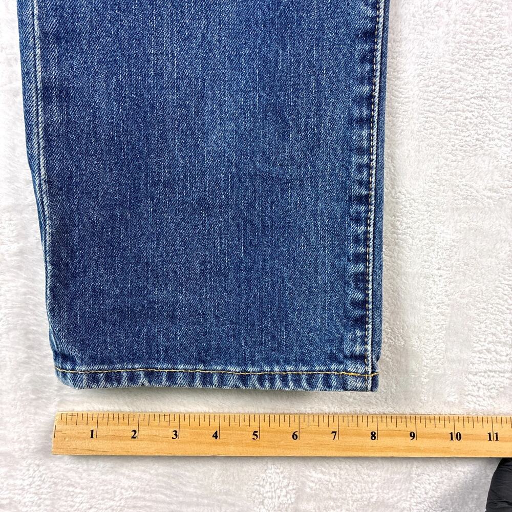 Polo Ralph Lauren Jeans Mens 36x32 Varick Faded Whiskered Preppy Western Y2K - Picture 10 of 14